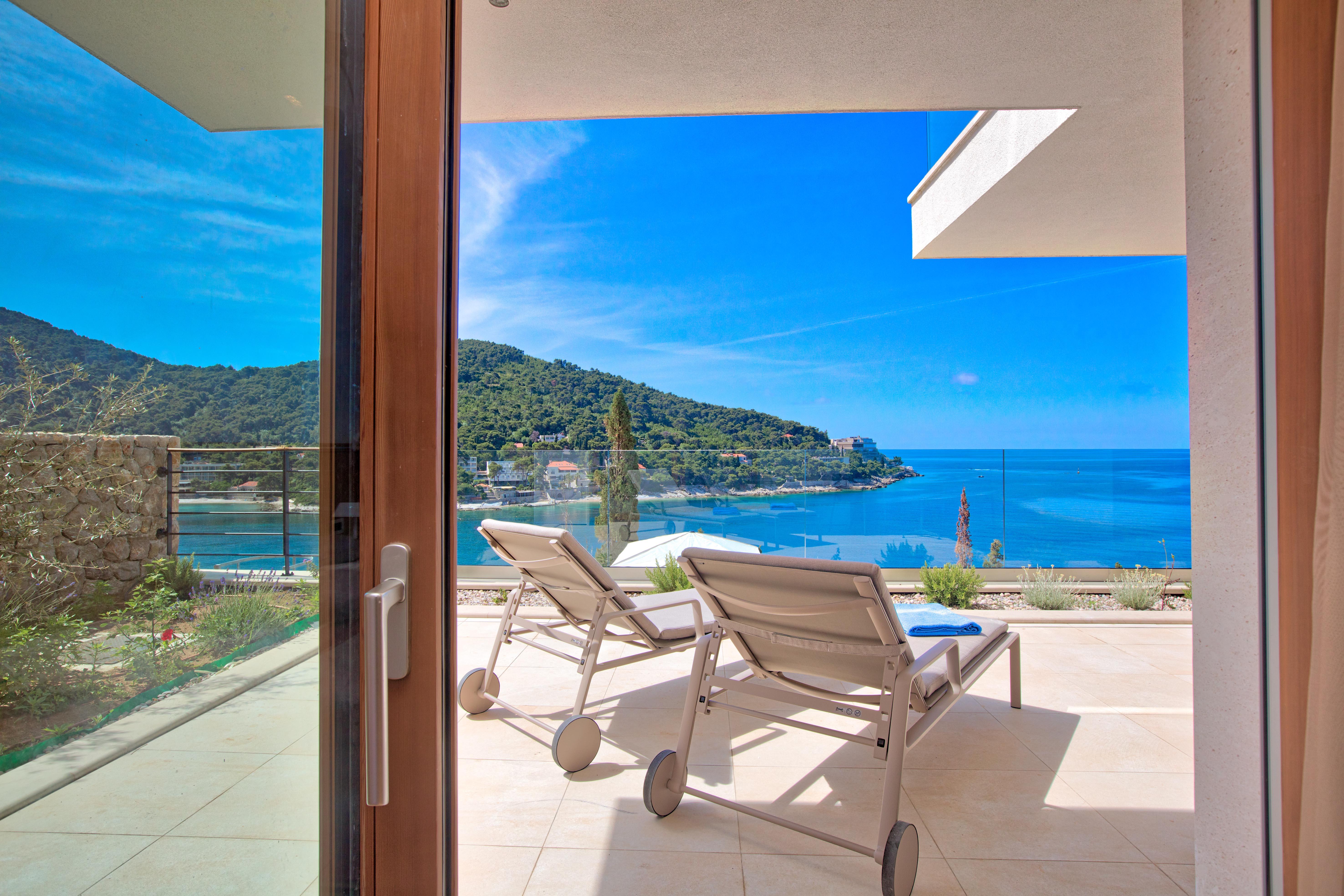 Hotel More (Adults Only) Dubrovnik Ngoại thất bức ảnh View from the hotel