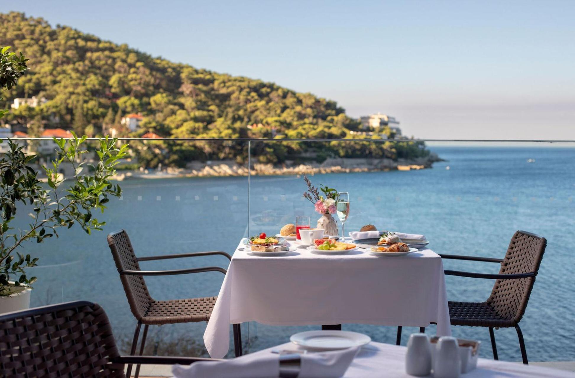 Hotel More (Adults Only) Dubrovnik Ngoại thất bức ảnh View from the hotel