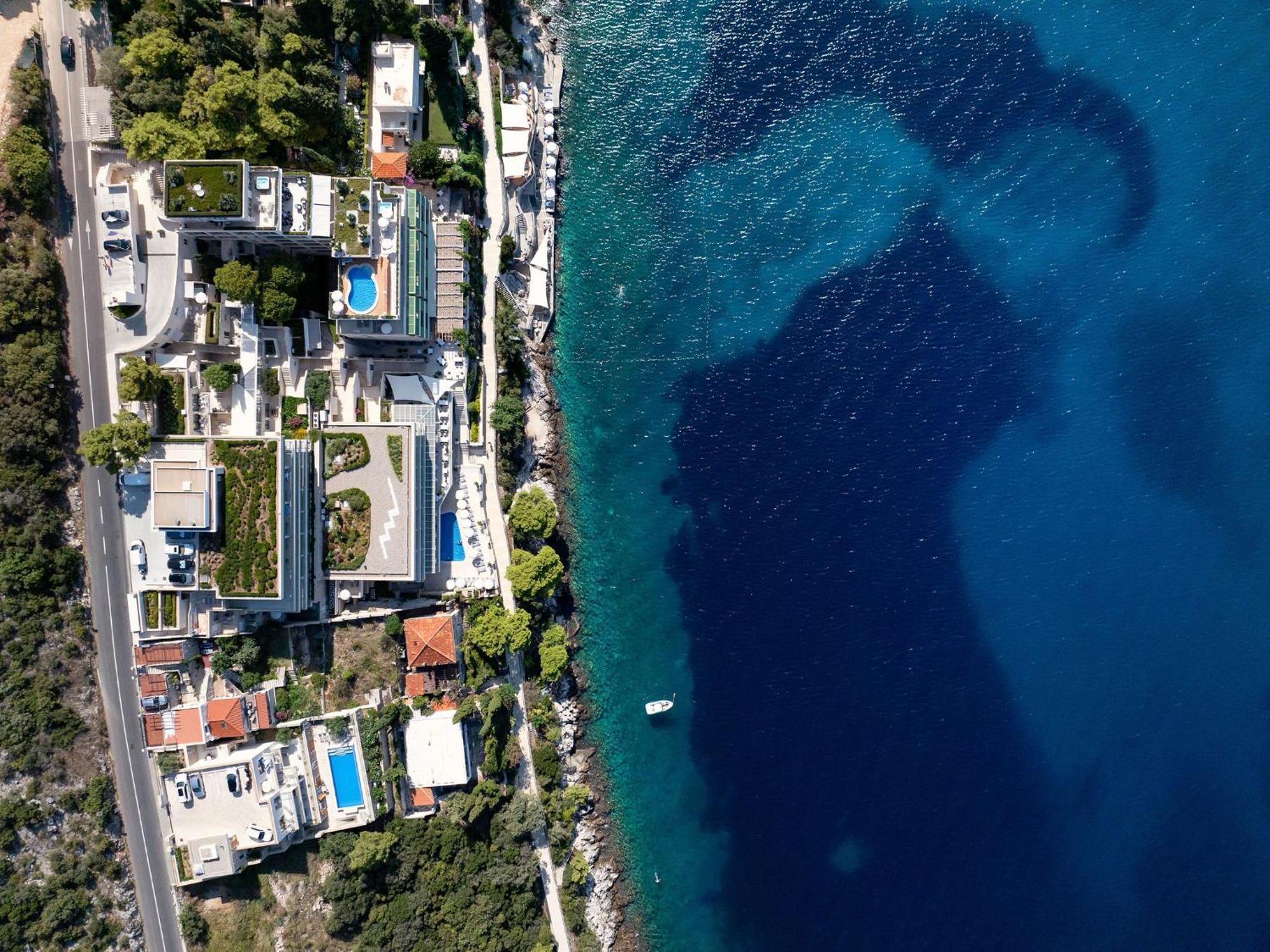 Hotel More (Adults Only) Dubrovnik Ngoại thất bức ảnh Aerial view of the hotel